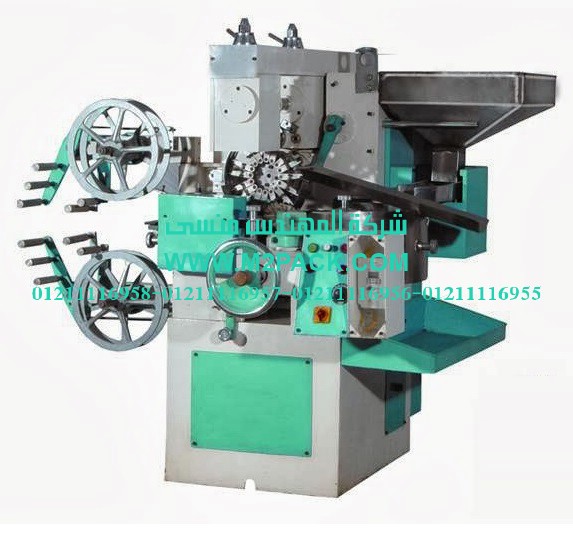 ماكينة التغليف الأوتوماتيكية المزدوجة لكرةlollipop موديلm2pack com lx – 281