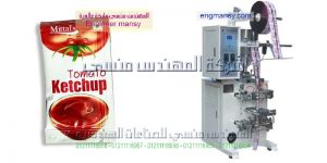 ماكينات تعبئة وتغليف سوائل عصائر ايس لولى كاتشب شامبو