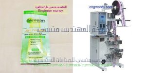 ماكينة تعبئة الشامبو في أكياس و تعبئة الشاور جل