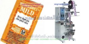 ماكينة تعبئة معجون الصلصة في اكياس