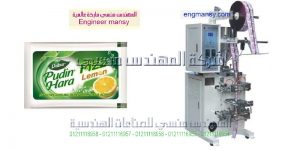 مكنة تعبئة شامبو صانسيلك لحام رباعي