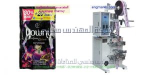 مكينة تعبئة اكياس مكنة تعبئة شامبو وصابون سائل ماركة ام توباك